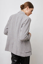 Load image into Gallery viewer, Rails - Windsor Blazer - Lilac Navy Mini Check
