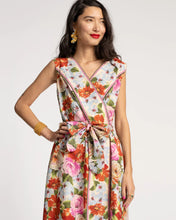 Load image into Gallery viewer, Frances Valentine - Colony Dress - Rose Garden Red Print
