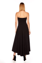 Load image into Gallery viewer, Susana Monaco - Strapless High Low Dress - Black
