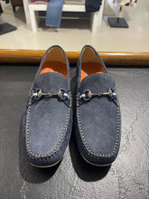 Load image into Gallery viewer, Martin Dingman - Bermuda Horse Bit Loafer - Navy
