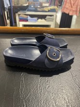Load image into Gallery viewer, Homers - Ruby Sandal Slide - Reverse Navy
