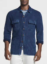 Load image into Gallery viewer, Peter Millar - Seaside Cotton Shirt Jacket - Indigo
